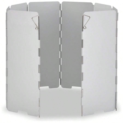 2pcs/Set Stove Set, 1pc 12-Piece Windshield And 1pc Aluminum Alloy Stove With Drawstring Bag